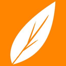 Feuille blanche comme icône de la durabilité