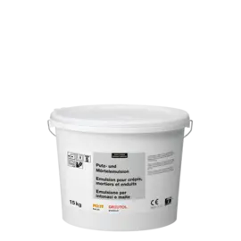 Emulsion pour crépis, mortiers et enduits