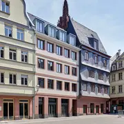Neubau in Frankfurt, gebaut mit einem Dämmputz