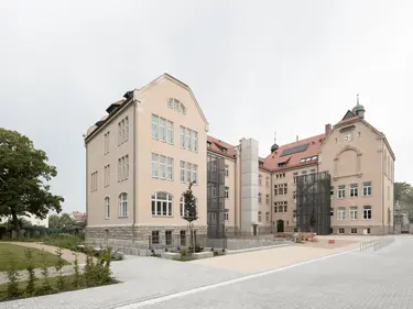 Bild, Sanierung des Geschwister-Scholl-Gymnasiums in Zeitz 
