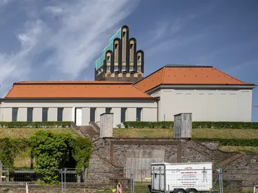 Die Mathildenhöhe in Darmstadt